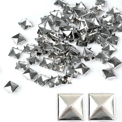 1000pcs pyramid studs - pyramid, metal